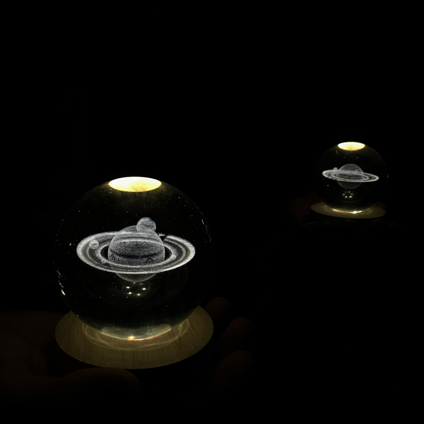 3D Kristalna Lopta -  Lampa