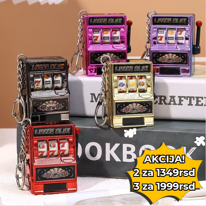 MINI Slot Masina - Privezak za kljuceve