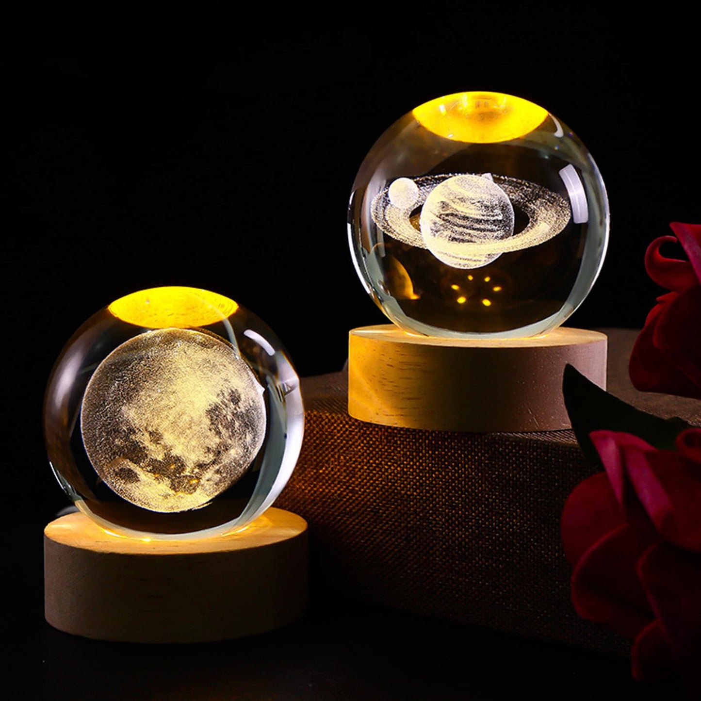3D Kristalna Lopta -  Lampa