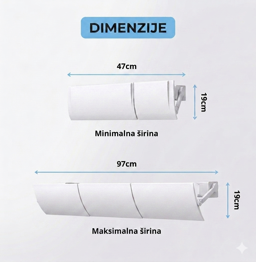 Univerzalni Usmerivač Vazduha Za Klimu