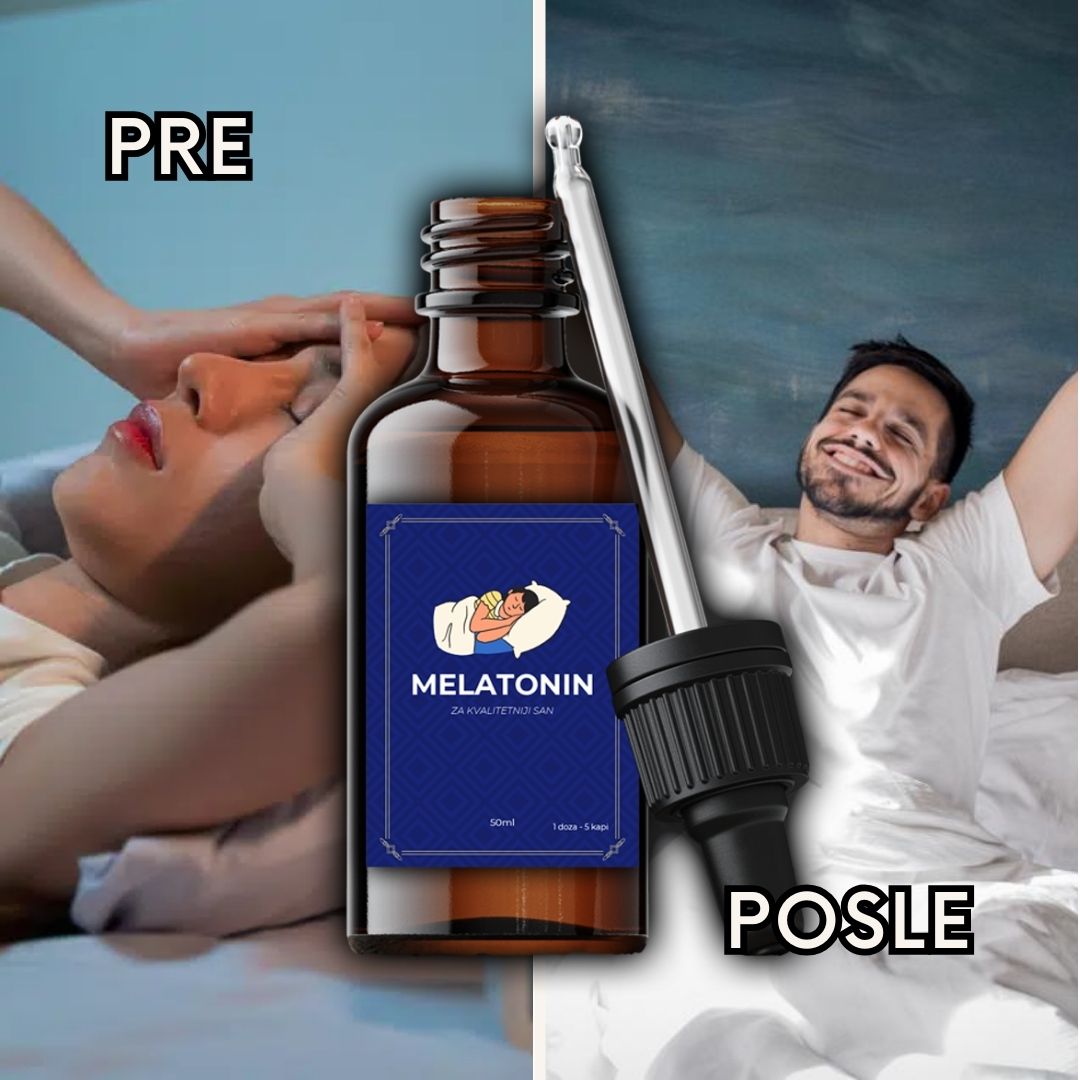 Melatonin Kapi + GRATIS Maska Za Spavanje